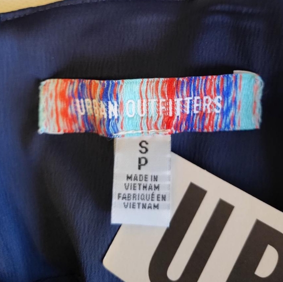 BNWT Navy Urban Outfitters Slip Dress - Picture 3 of 4